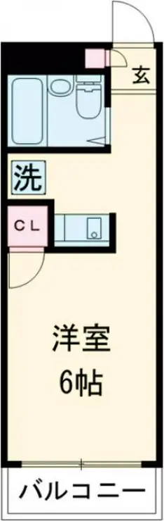 クールバレー南馬込 2階階 間取り