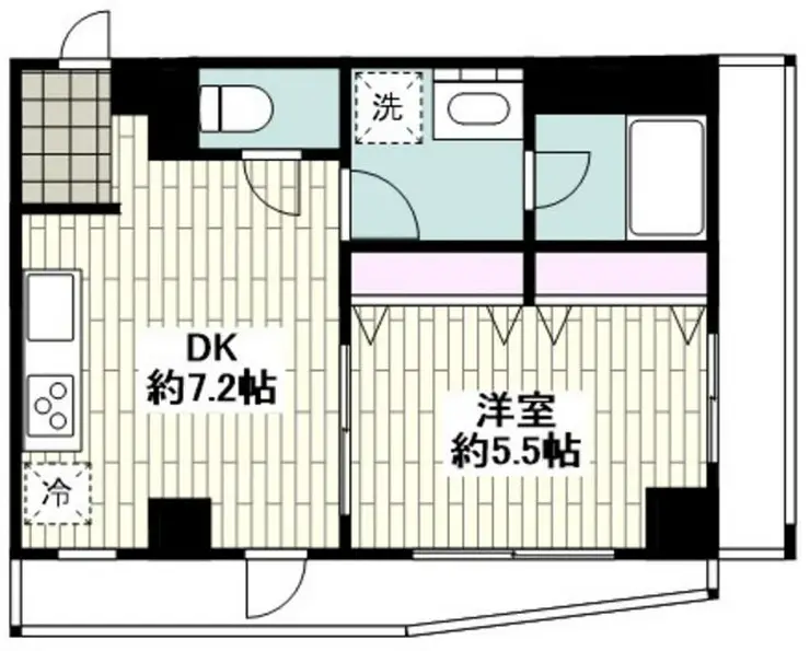 ヨコハマフィズ 2階階 間取り