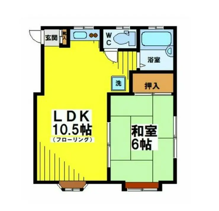 サンシティー 2階階 間取り