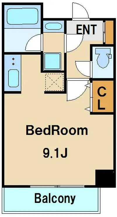 ガーデン杉並方南 2階階 間取り