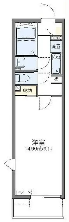 レオネクストトキワ 2階階 間取り