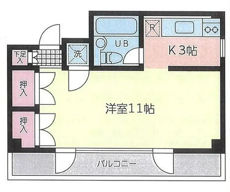 プレードヴィラ 2階階 間取り