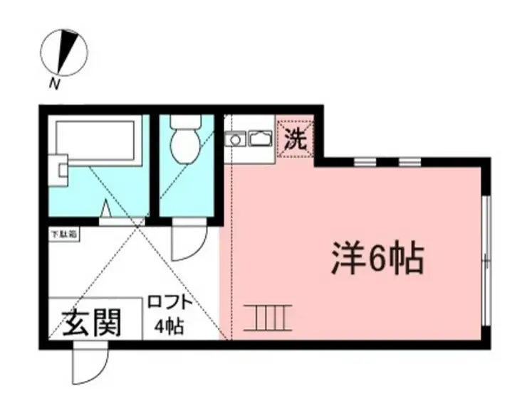 ユナイト小田セントピーターバーグ 1階階 間取り