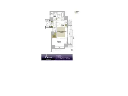 CONOE一番町(1LDK/5階)の間取り写真