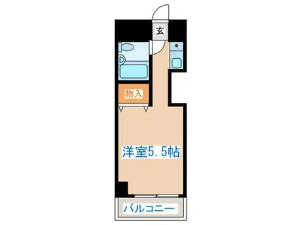 トップ東高円寺(ワンルーム/1階)の間取り写真