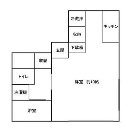 ダイヤモンドレジデンス東日暮里第二(ワンルーム/3階)の間取り写真