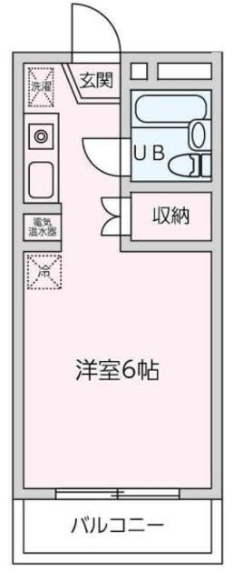 ストークレジデンスナカザワ(1K/3階)の間取り写真