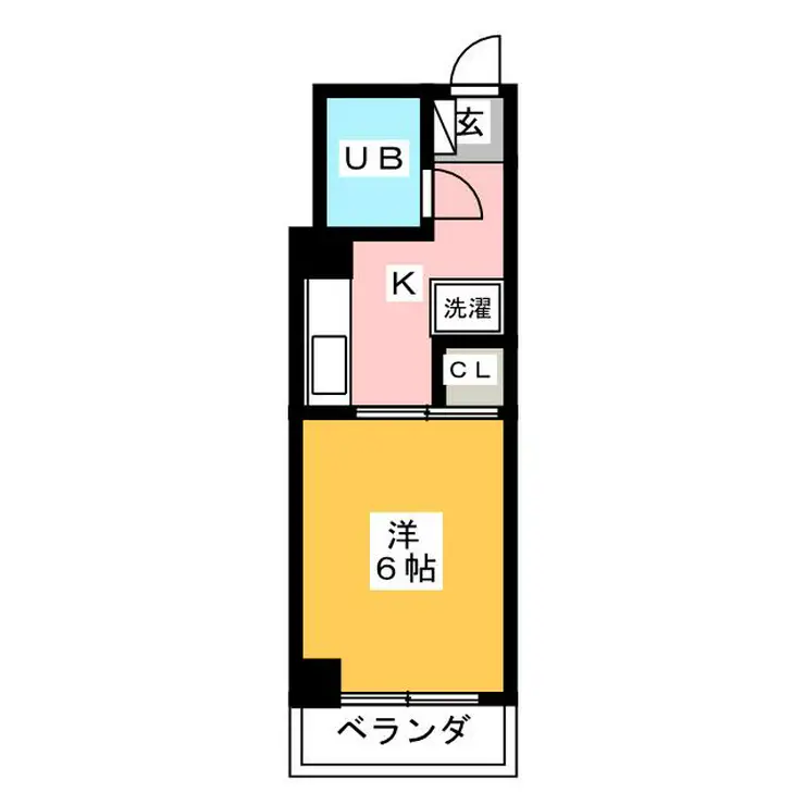 クレストコート小島 2階階 間取り