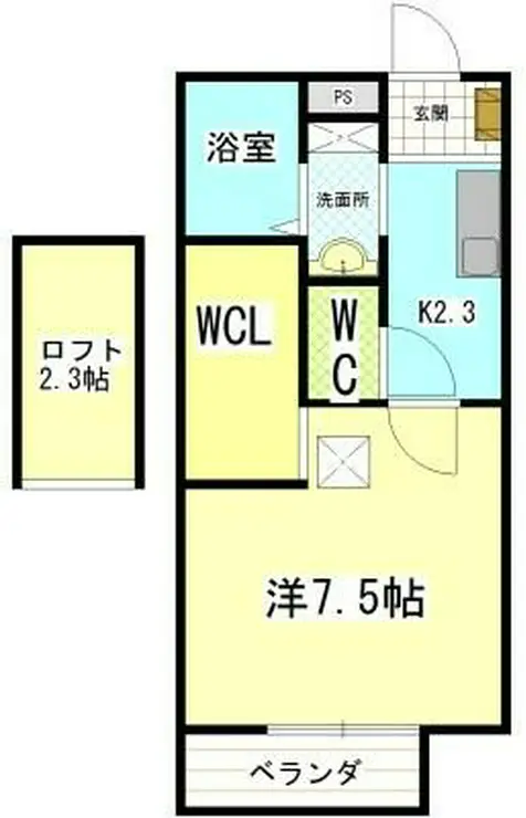 イル・チェーロ 1階階 間取り