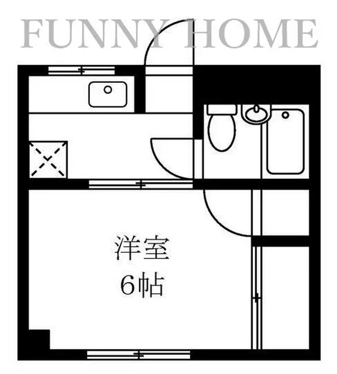 竹見コーポ 3階階 間取り