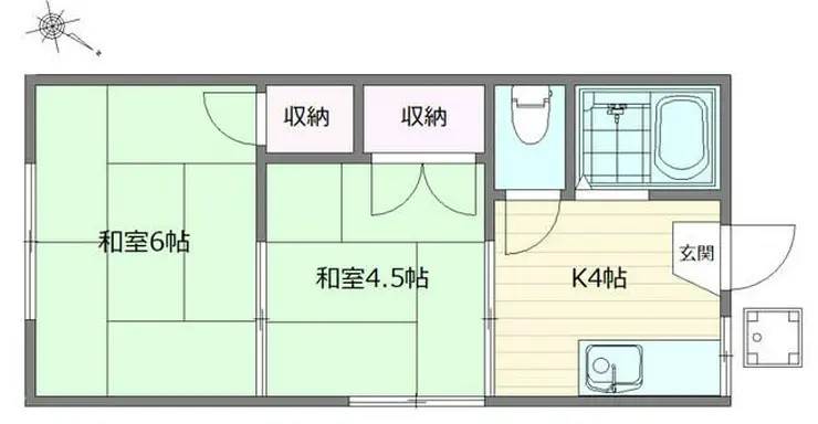 フォーブル石田 2階階 間取り