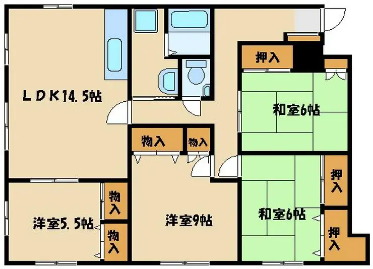 エクセル永山 2階階 間取り