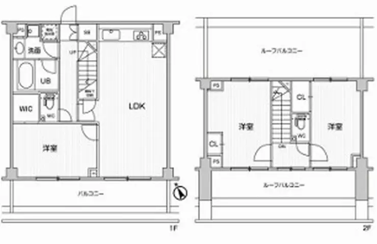 六本木デュープレックスエムズ 5階階 間取り