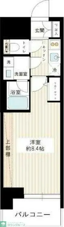 フュージョナル王子HY’s 11階階 間取り