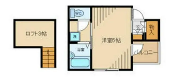 くまさんハウス 3階階 間取り