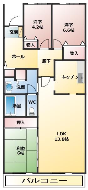 サンハイツたかくらB棟