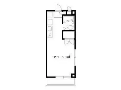 TRYプラザ(ワンルーム/2階)の間取り写真