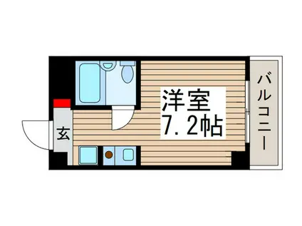 メゾンラフォーレ清瀬(ワンルーム/3階)の間取り写真