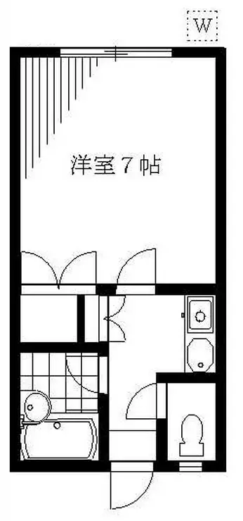エスパスピサロ 1階階 間取り