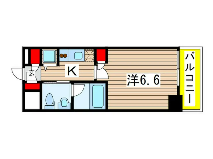 SEASCAPE千葉みなと 8階階 間取り