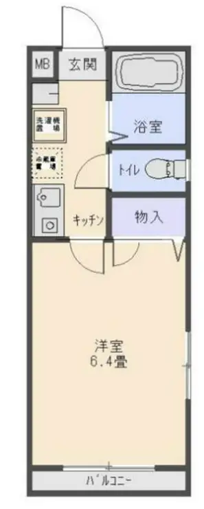 セラドン・グレイ 1階階 間取り