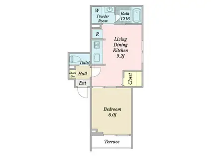 アネックス マスゼン(1LDK/3階)の間取り写真