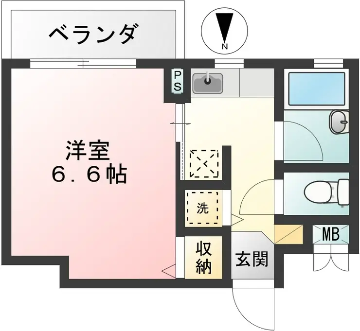 エクシオールS 3階階 間取り