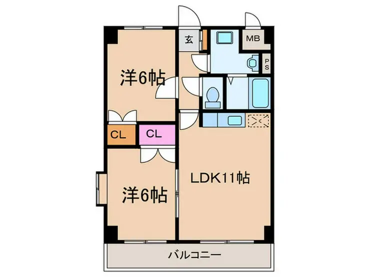 サンプレイス早宮 1階階 間取り