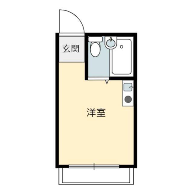 正雀木島マンション(ワンルーム/3階)の間取り写真
