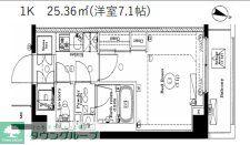 DIPS南六郷II(1K/2階)の間取り写真