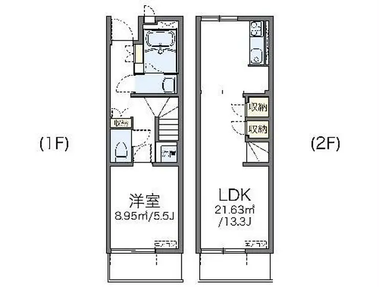 レオネクストREN 1階階 間取り