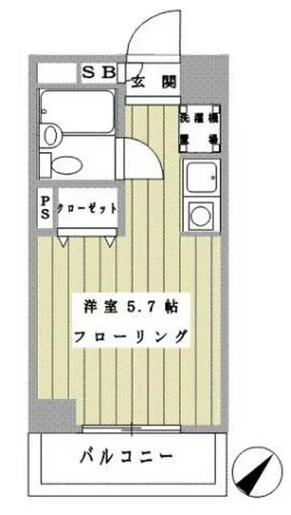 ホーメストプラザ十日市場西館 3階階 間取り