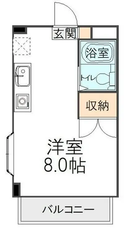オーキスビル 3階階 間取り