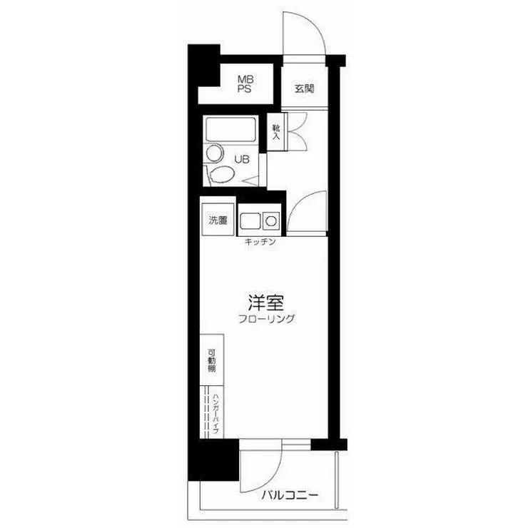 ヴェラハイツ鶴見 5階階 間取り