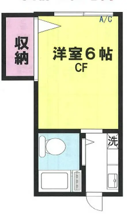 参宮橋グリーンハイツ 1階階 間取り