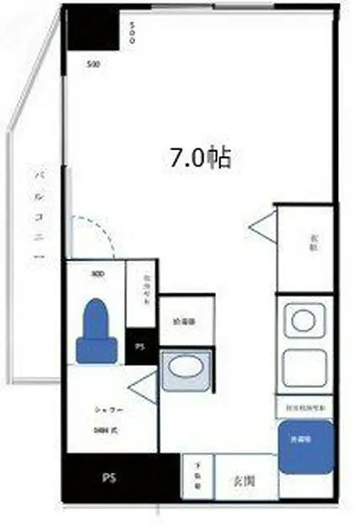 クラッセ国際コーポ池袋 3階階 間取り