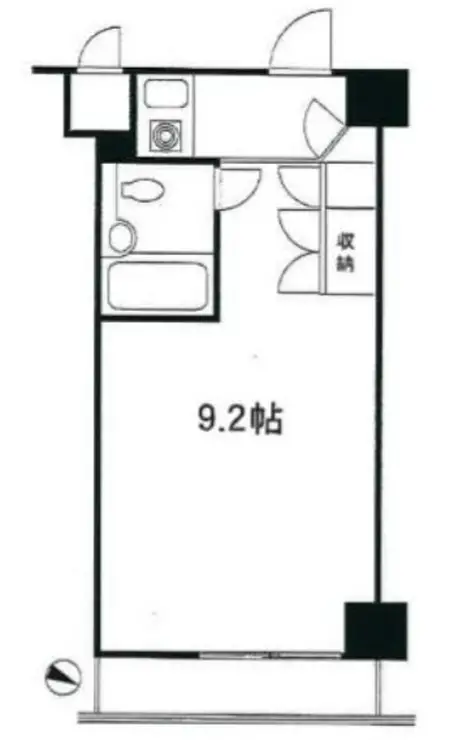 イトーピア六本木 5階階 間取り