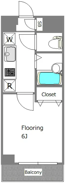 レイクヒルズ 2階階 間取り