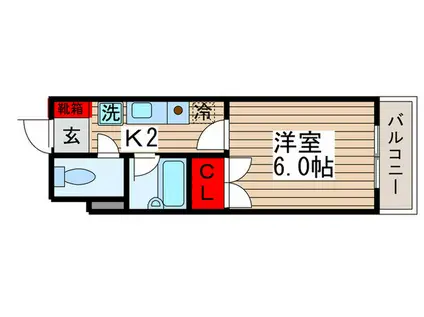 第3豊栄ビル(1K/3階)の間取り写真