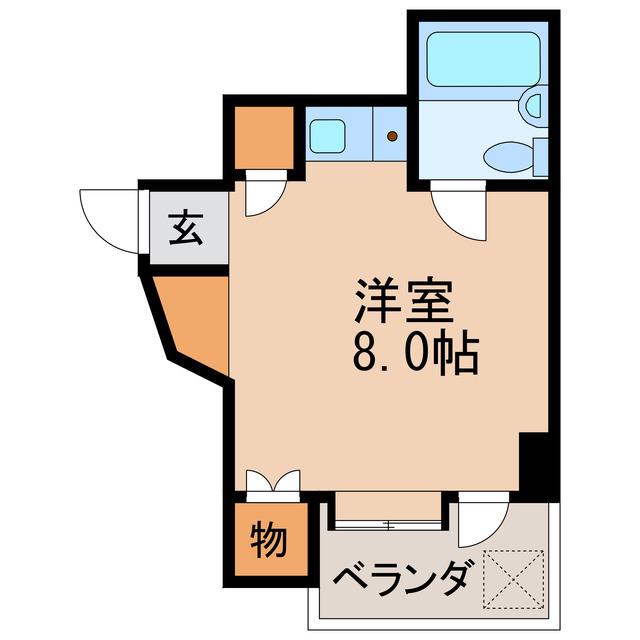 リアライズ錦(ワンルーム/5階)の間取り写真