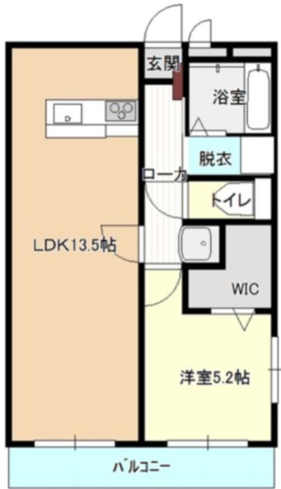清風マンション(1LDK/2階)の間取り写真
