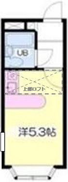 ベルピア茅ヶ崎第04(ワンルーム/2階)の間取り写真