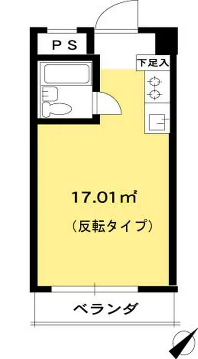 マリオン平山城址 3階階 間取り