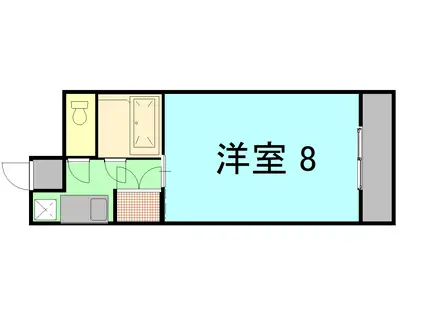 第2堀江ビル(1K/5階)の間取り写真