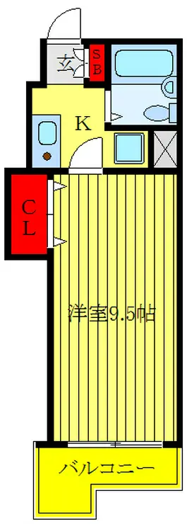 MYフラット宮堀 2階階 間取り