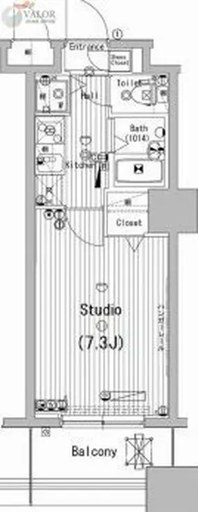 グランド・ガーラ横濱万世町 2階階 間取り