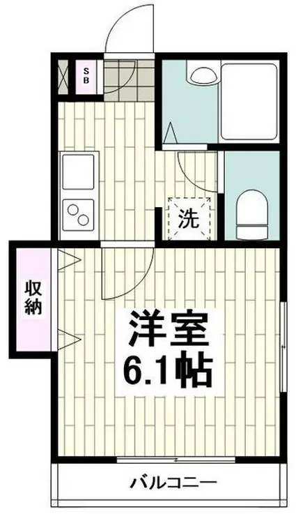 アルベルゴ 1階階 間取り