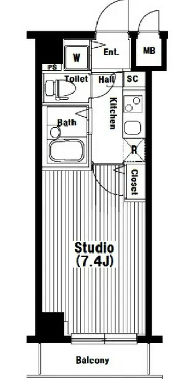 グランド・ガーラ三田 2階階 間取り