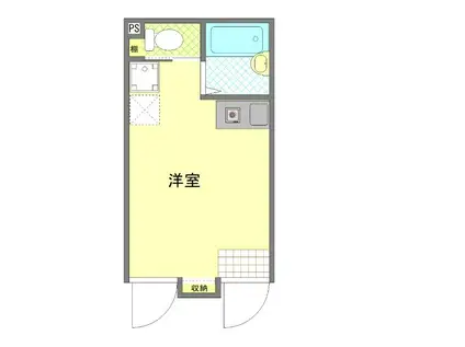 アペックス・東四ツ木(ワンルーム/1階)の間取り写真