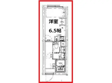 ブランシェ本郷(ワンルーム/B1階)の間取り写真